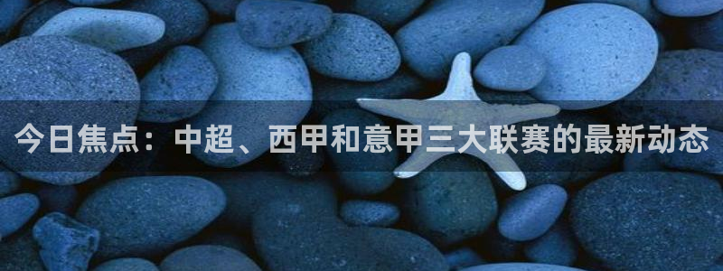 今日焦点：中超、西甲和意甲三大联赛的最新动态