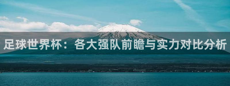 足球世界杯：各大强队前瞻与实力对比分析